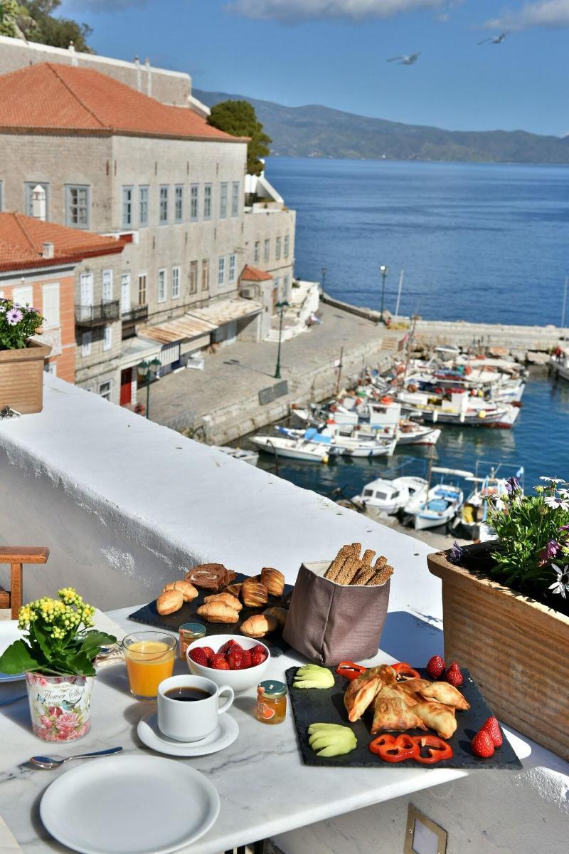 Douskos Port House Hotel Hydra  Luaran gambar